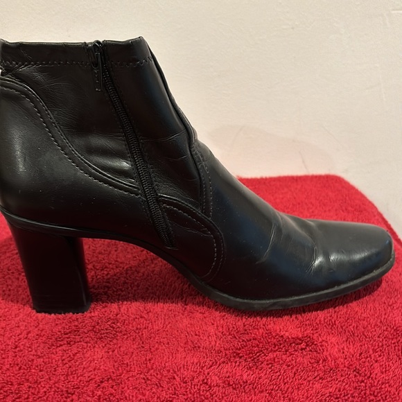 Franco Sarto Black heel booties Size 10 - Picture 5 of 12